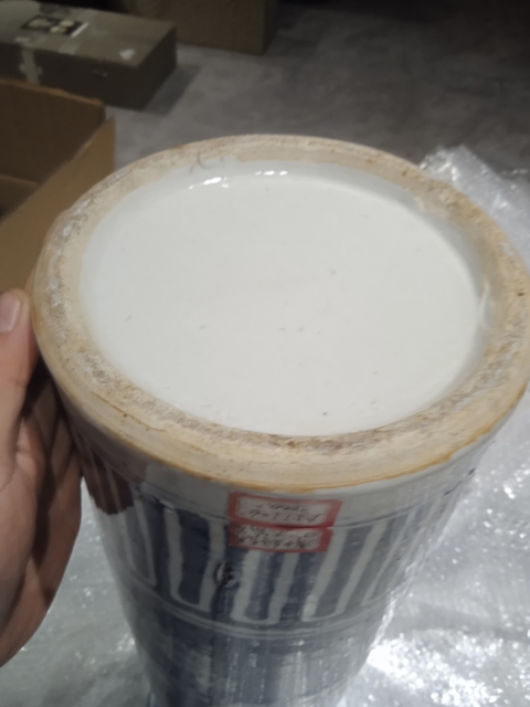 古玩陶瓷晚清人物紋青花箭筒拍賣,當前價格3888元