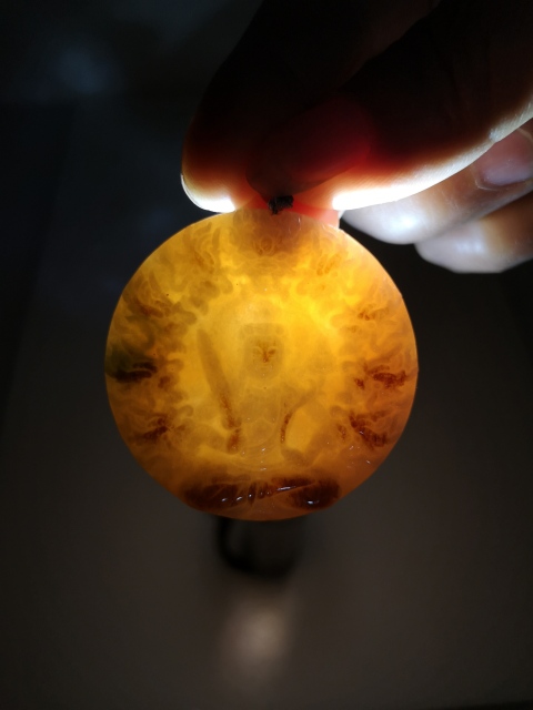 古玩玉器翡翠雕“虛空藏菩薩”掛牌拍賣,當前價格680元