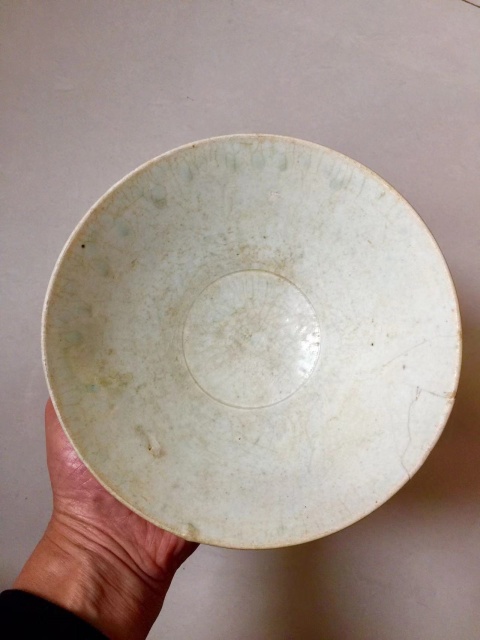 古玩陶瓷青白釉唇口碗拍賣,當前價格1600元