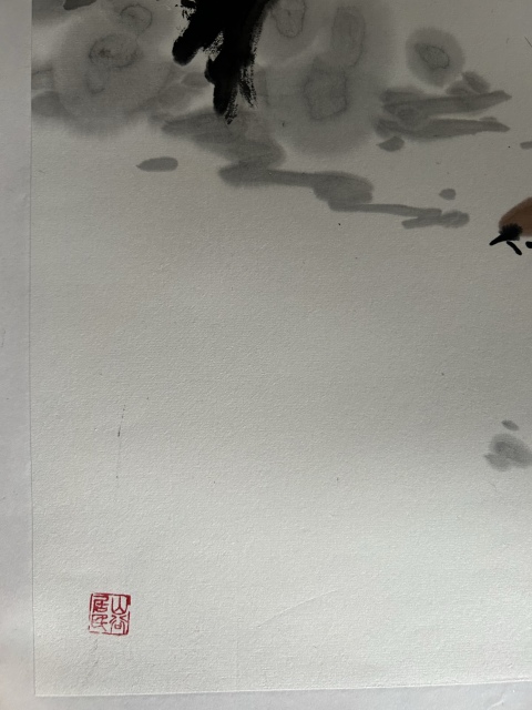 古玩字畫郭霖飛《花鳥》拍賣,當前價格355元