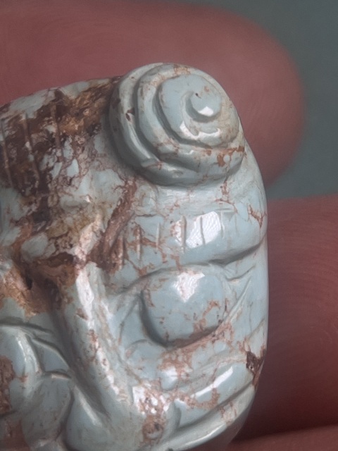 古玩玉器漢代饕餮紋佩拍賣，當前價格15800元