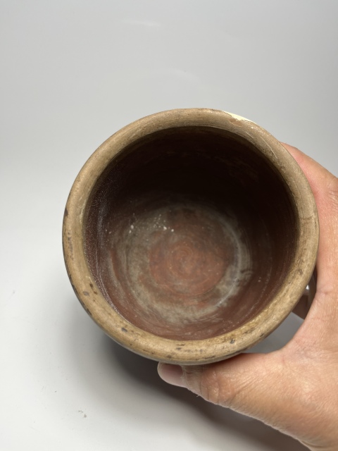古玩陶瓷醬釉雙系罐拍賣，當(dāng)前價(jià)格99元