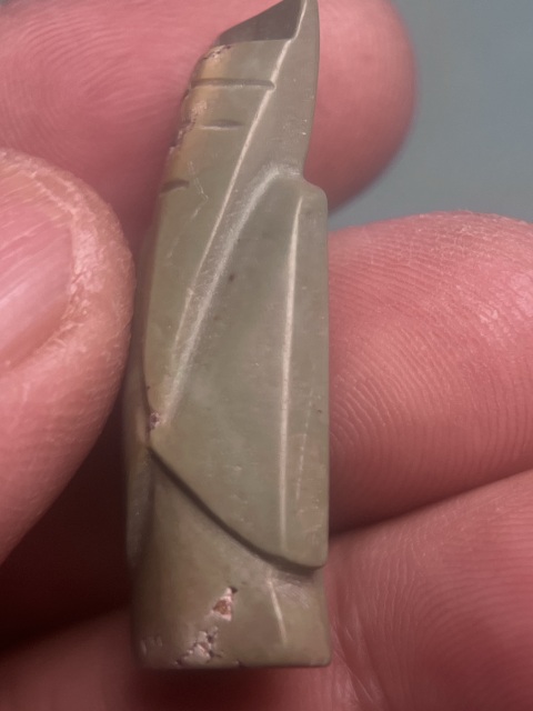 古玩玉器漢代綠松石翁仲拍賣，當前價格16800元