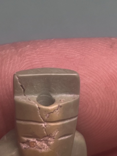 古玩玉器漢代綠松石翁仲拍賣，當前價格16800元