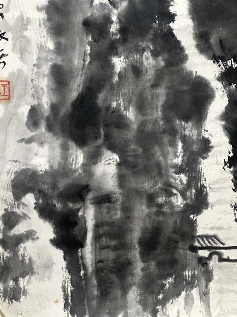 古玩字畫深山人家步步高拍賣,當前價格378元
