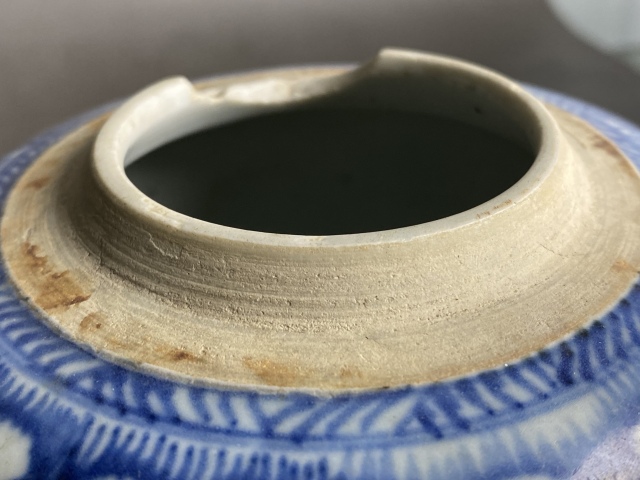 古玩陶瓷青花花卉紋罐拍賣，當前價格3888元