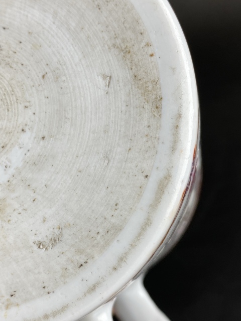古玩陶瓷廣彩花卉紋把杯拍賣，當前價格8888元