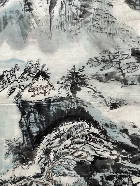 古玩字畫陳蓮春的作品《朔風銀裝》拍賣,當前價格155元