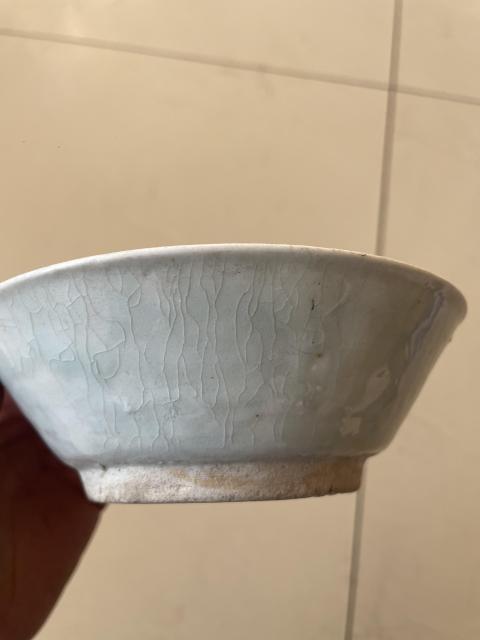 古玩陶瓷明代.白釉碗拍賣，當前價格118元