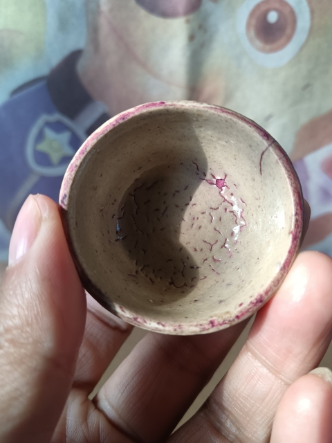 古玩陶瓷明代~白釉酒杯拍賣,當前價格88元