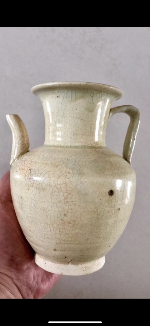 古玩陶瓷青白釉執壺拍賣,當前價格8888元