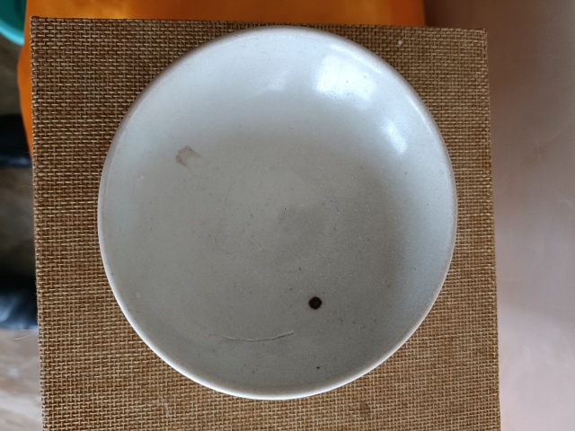 古玩陶瓷五代十國邢窯白瓷唇口盞拍賣，當前價格6800元