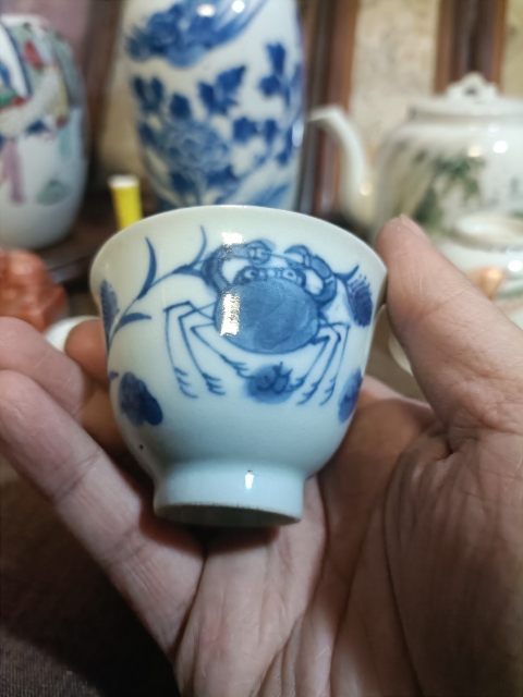 古玩陶瓷青花三甲傳臚杯拍賣,當前價格3888元