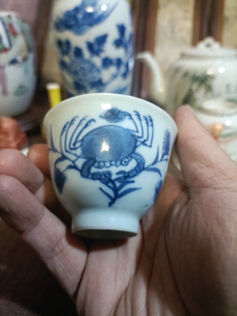 古玩陶瓷青花三甲傳臚杯拍賣,當前價格3888元