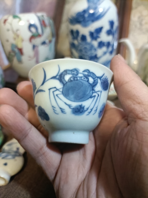古玩陶瓷青花三甲傳臚杯拍賣,當前價格3888元