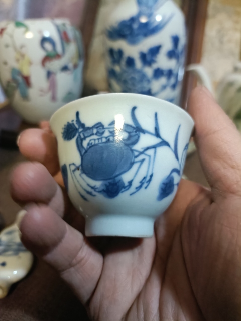 古玩陶瓷青花三甲傳臚杯拍賣,當前價格3888元
