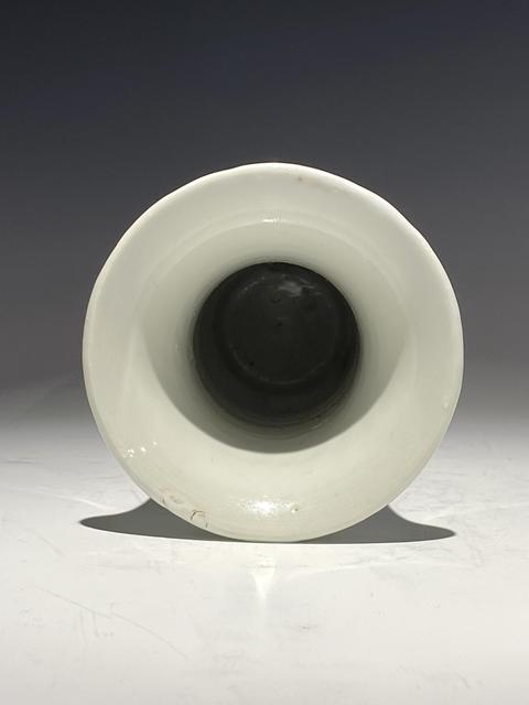 古玩陶瓷清晚期青花云龍紋花觚拍賣,當前價格4800元