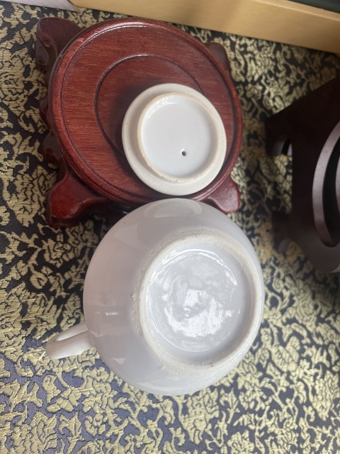 古玩陶瓷青花玲瓏瓷執壺拍賣，當前價格1500元