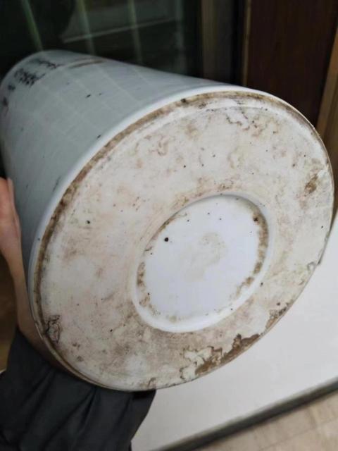 古玩陶瓷民國粉彩帽筒拍賣,當前價格1800元