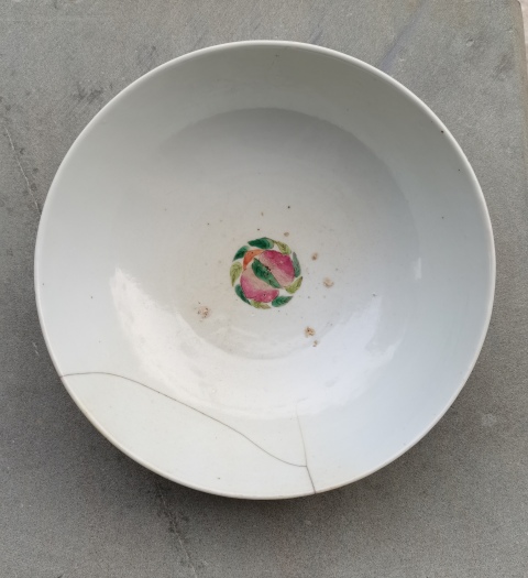 古玩陶瓷粉彩四季花卉紋茶碗拍賣,當前價格0元