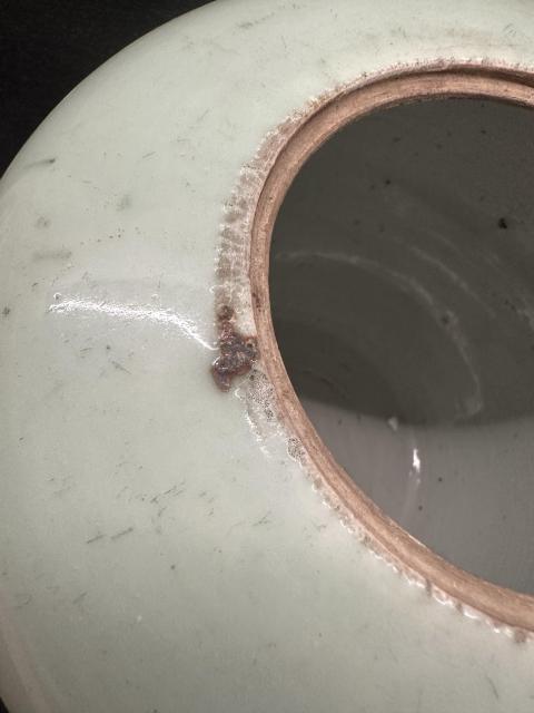 古玩陶瓷豆青釉 罐拍賣,當前價格3500元