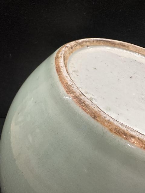 古玩陶瓷豆青釉 罐拍賣,當前價格3500元