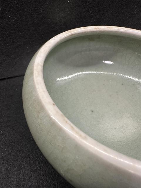 古玩陶瓷青釉三足香爐拍賣,當前價格5500元