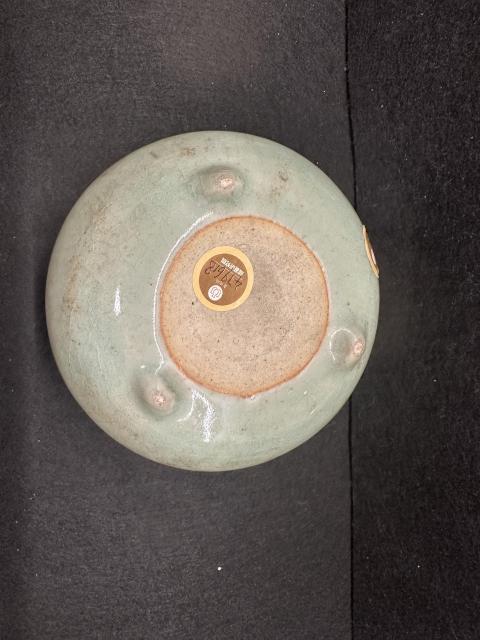 古玩陶瓷青釉三足香爐拍賣,當前價格5500元