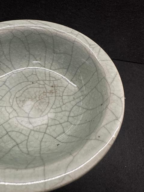 古玩陶瓷青釉碗拍賣(mài)，當(dāng)前價(jià)格6000元
