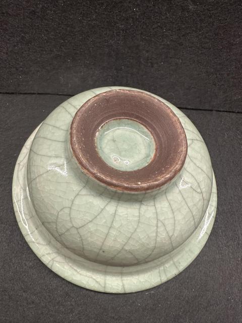 古玩陶瓷青釉碗拍賣(mài)，當(dāng)前價(jià)格6000元