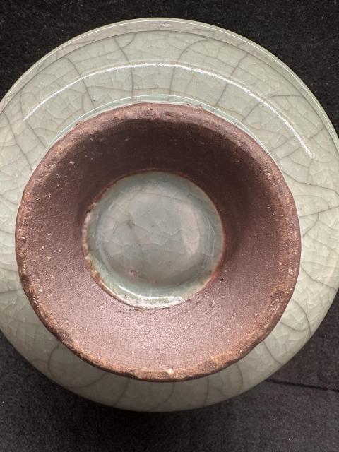 古玩陶瓷青釉碗拍賣(mài)，當(dāng)前價(jià)格6000元