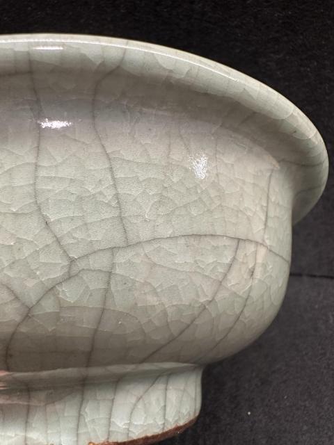 古玩陶瓷青釉碗拍賣(mài)，當(dāng)前價(jià)格6000元