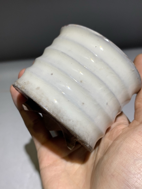 古玩陶瓷清代楓溪窯竹節(jié)爐拍賣,當(dāng)前價(jià)格299元