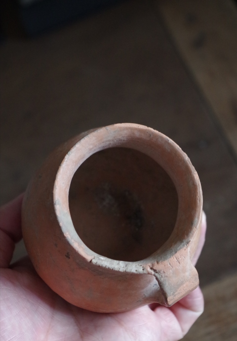 古玩陶瓷仰韶文化單耳杯拍賣，當前價格1600元