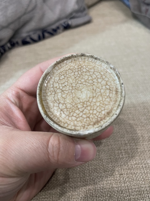 古玩陶瓷哥釉水盂拍賣,當前價格1500元