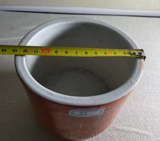 古玩陶瓷**紅釉描金筒式爐拍賣,當前價格600元
