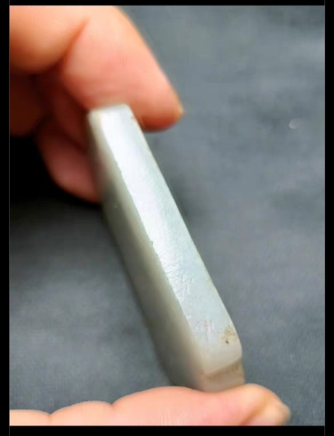 古玩玉器清 翡翠詩文佩拍賣,當前價格3000元