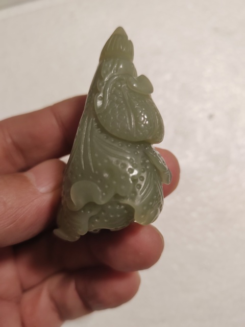 古玩玉器白菜墜拍賣,當前價格268元