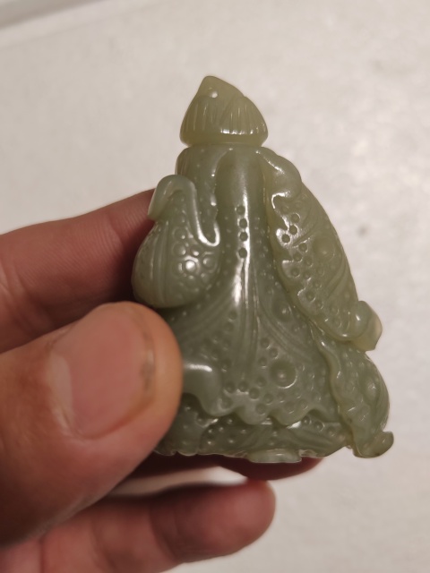 古玩玉器白菜墜拍賣,當前價格268元