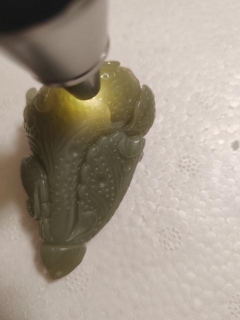 古玩玉器白菜墜拍賣,當前價格268元