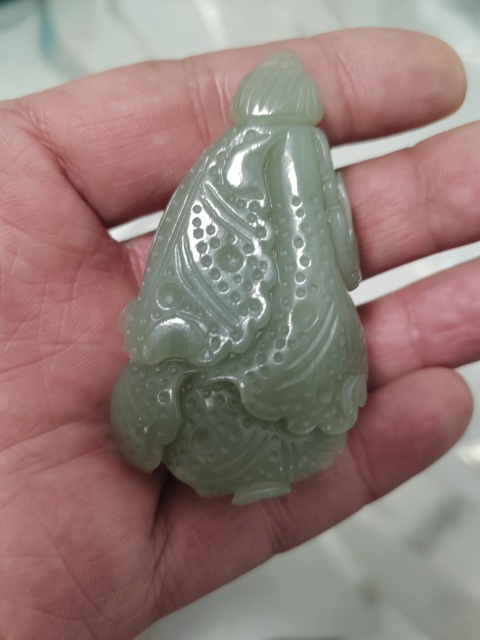 古玩玉器白菜墜拍賣,當前價格268元
