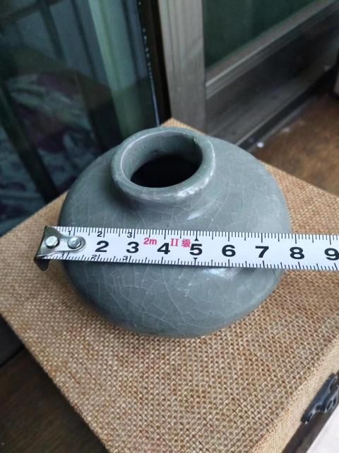 古玩陶瓷元龍泉大號水盂拍賣,當前價格1600元