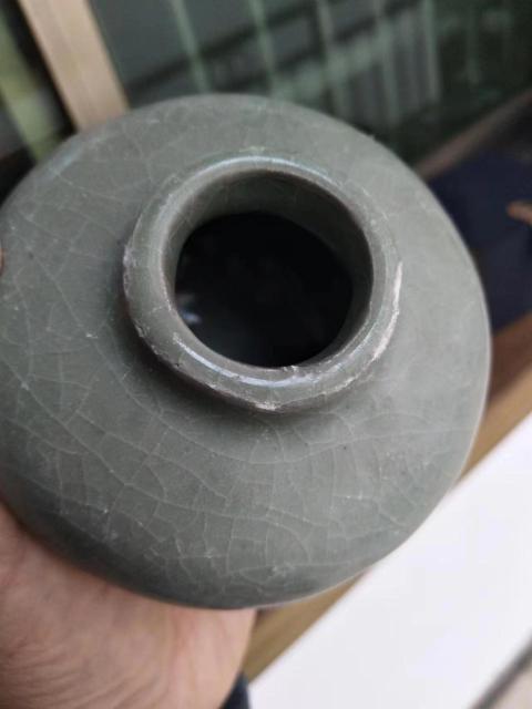 古玩陶瓷元龍泉大號水盂拍賣,當前價格1600元