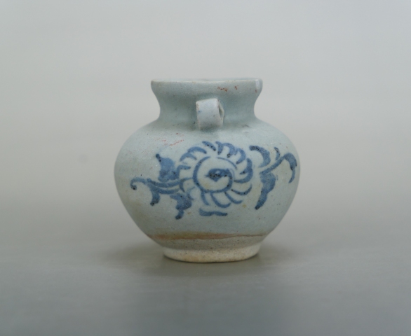 古玩陶瓷元青花雙耳小罐(珍貴元青花)拍賣,當前價格9999元