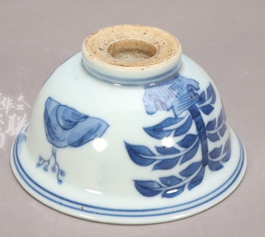 古玩陶瓷【清中期:青花人物壓手杯一對】拍賣,當前價格5788元