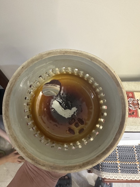 古玩陶瓷清中晚期·青花淡描花卉紋香薰拍賣，當前價格2000元