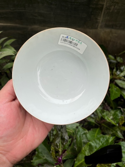 古玩陶瓷晚清粉彩百子鬧春圖墩式碗拍賣，當前價格5000元