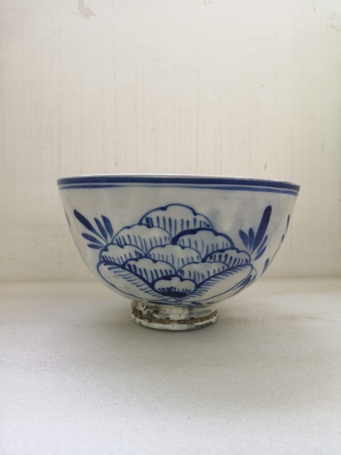 古玩陶瓷磁州窯青花碗拍賣,當前價格1200元