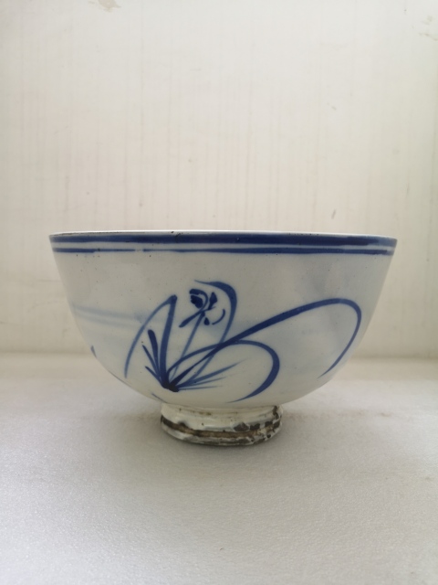 古玩陶瓷磁州窯青花碗拍賣,當前價格1200元