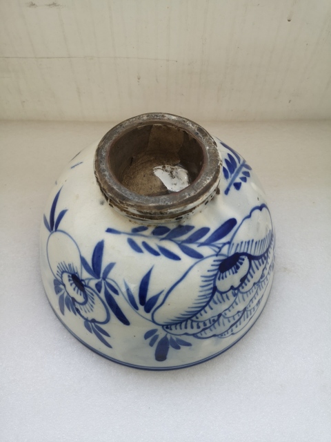 古玩陶瓷磁州窯青花碗拍賣,當前價格1200元